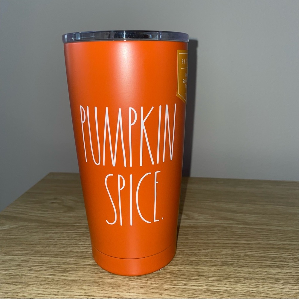 Rae Dunn Pumpkin Spice Insulated Tumbler